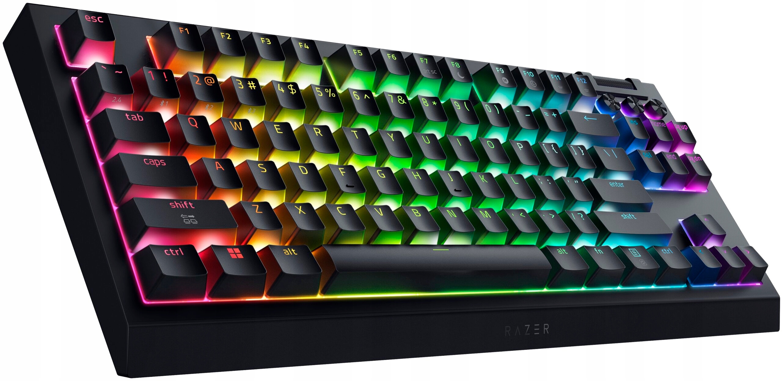 Razer Klawiatura Gamingowa BlackWidow V4 TKL HyperSpeed, US — 9