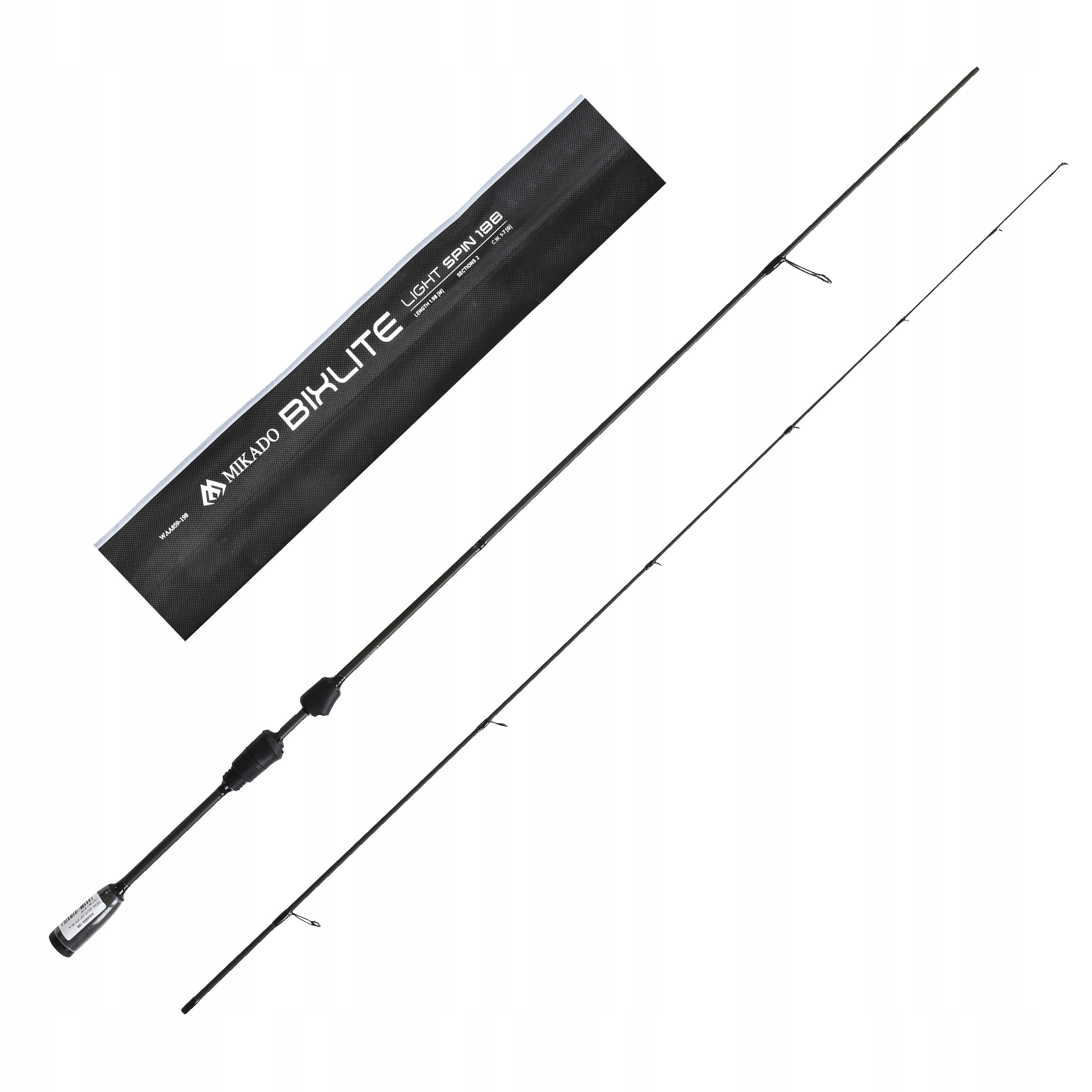 Wędka spinnigowa Mikado Bixlite Light Spin 1.98m 1-7g okoń pstrąg kleń