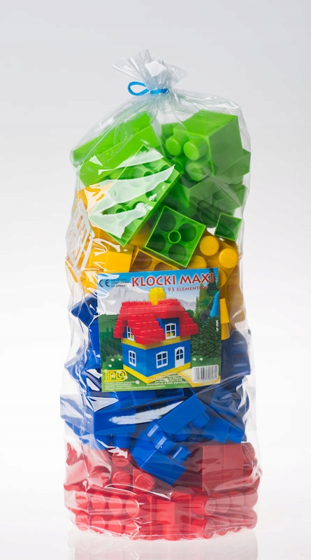 

Klocki Konstrukcyjne Plastikowe Maxi 93 el Diplo