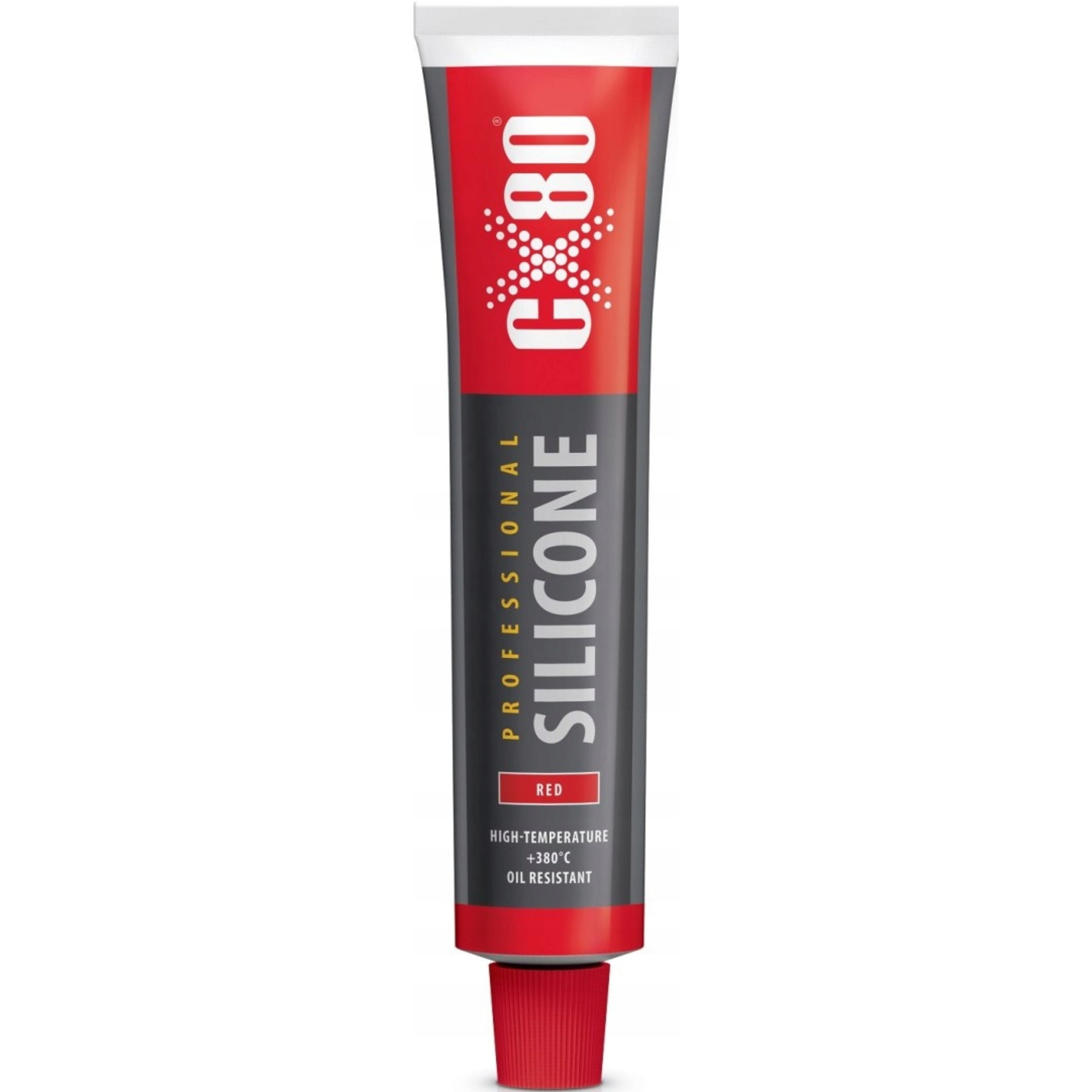 CX80 Silikon Czerwony Wysokotemperaturowy Silnik wysoka temperatura +380C