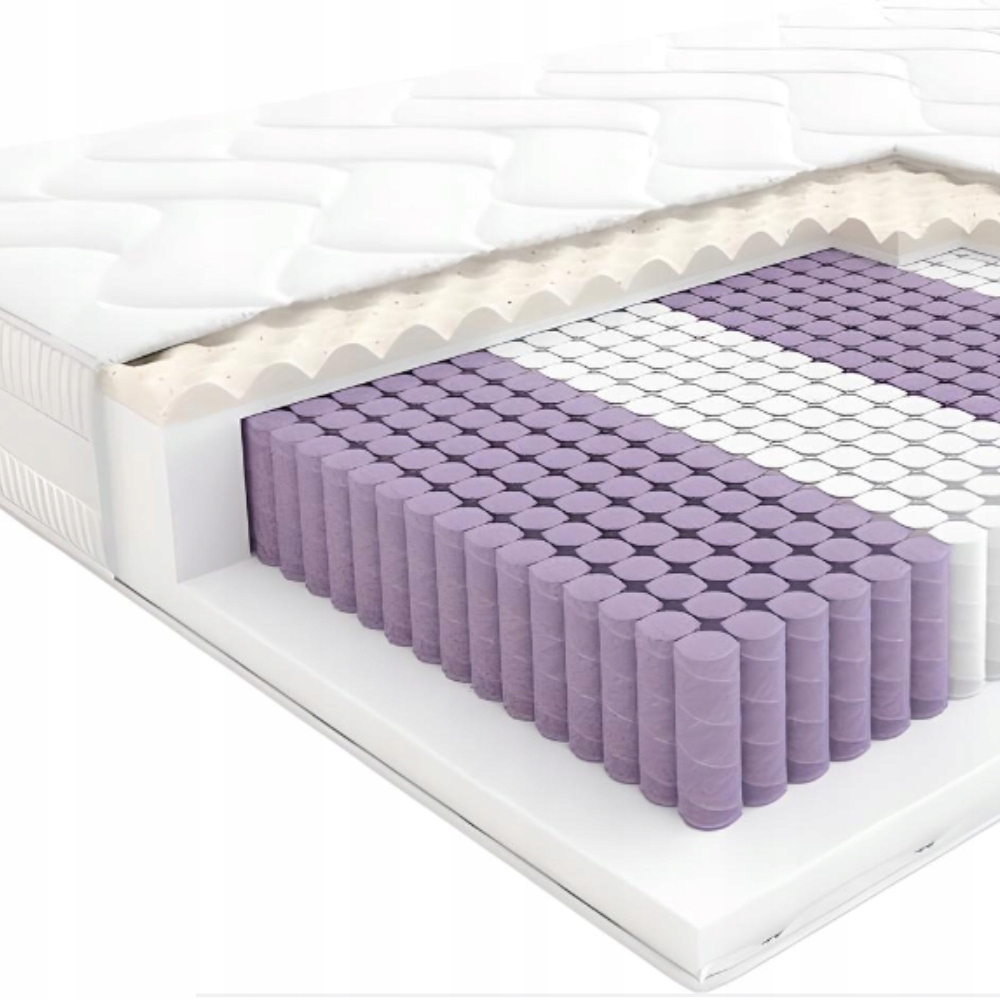 Materac Hilding Flamenco 140x200 cm Pokrowiec Velvet New