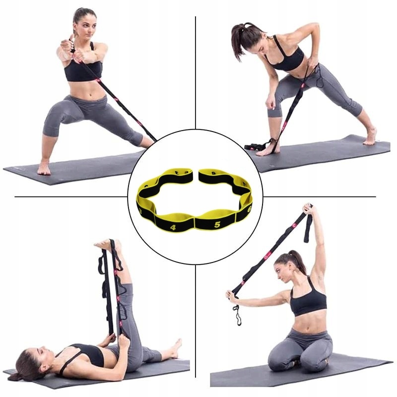 Guma gimnastyczna do Rozciągania Taśma do Ćwiczeń Rodzaj taśma