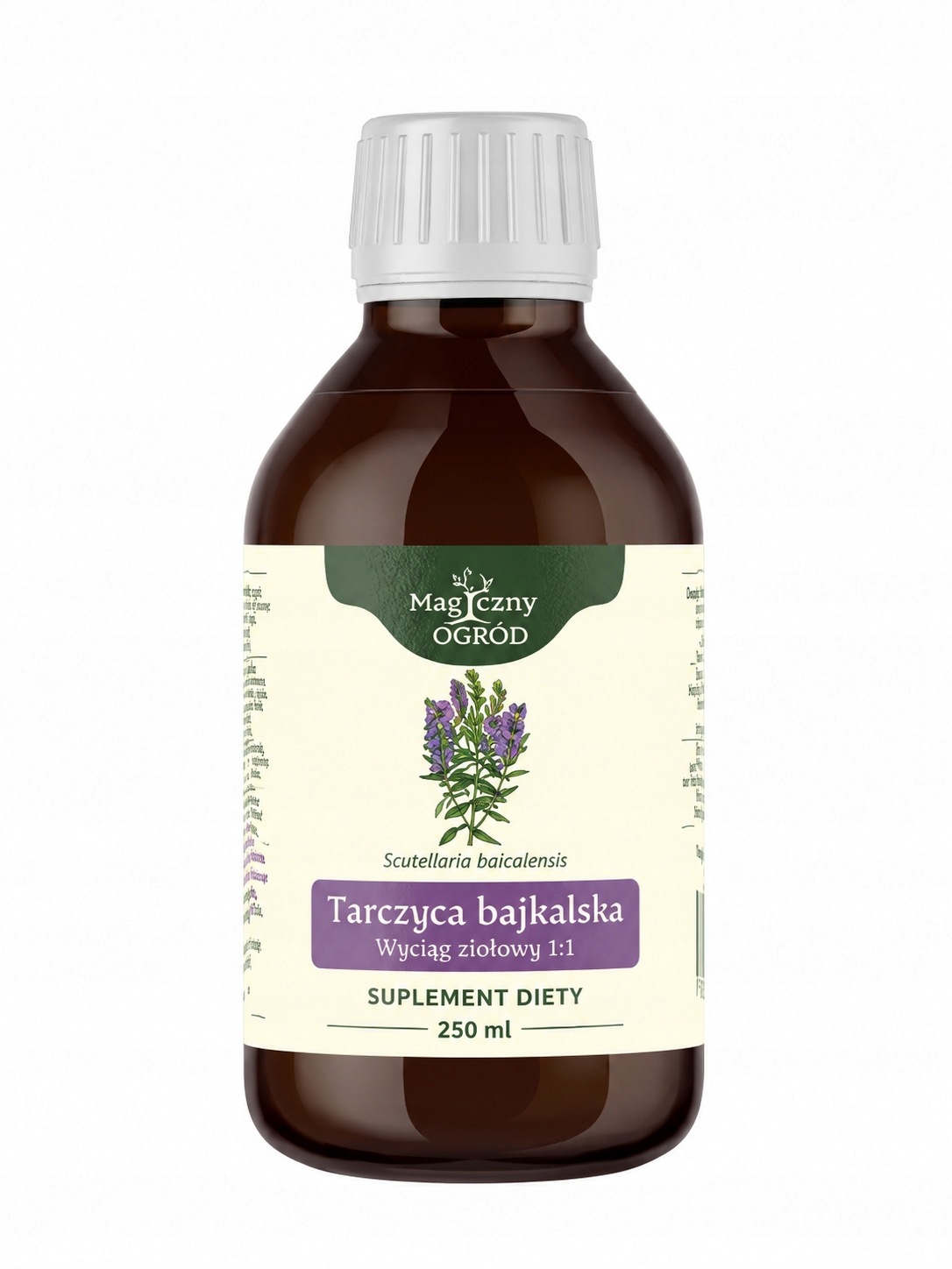 Tarczyca bajkalska Scutellaria baicalensis wyciąg ziołowy 1:1 250 ml Nanga