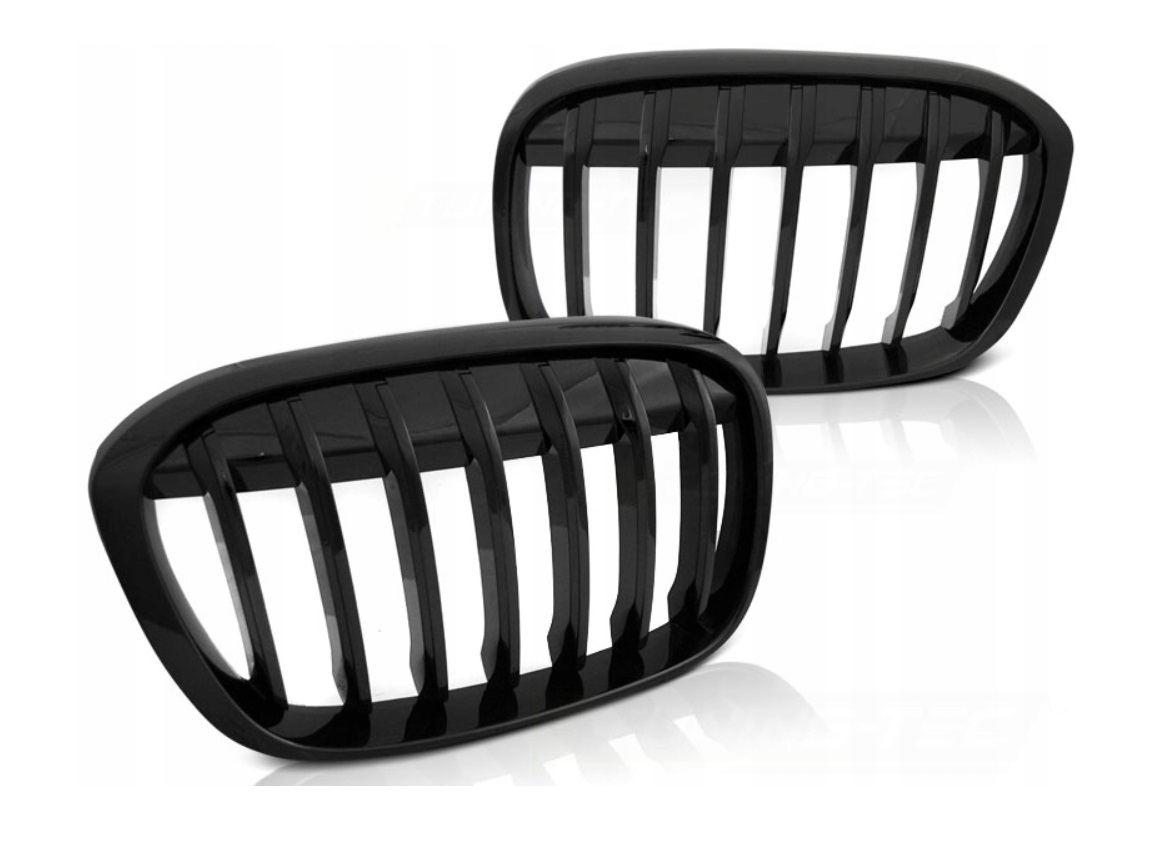 Bmw X1 F48 15 Gril Ledvina Atrapa Černá Polysk L+p
