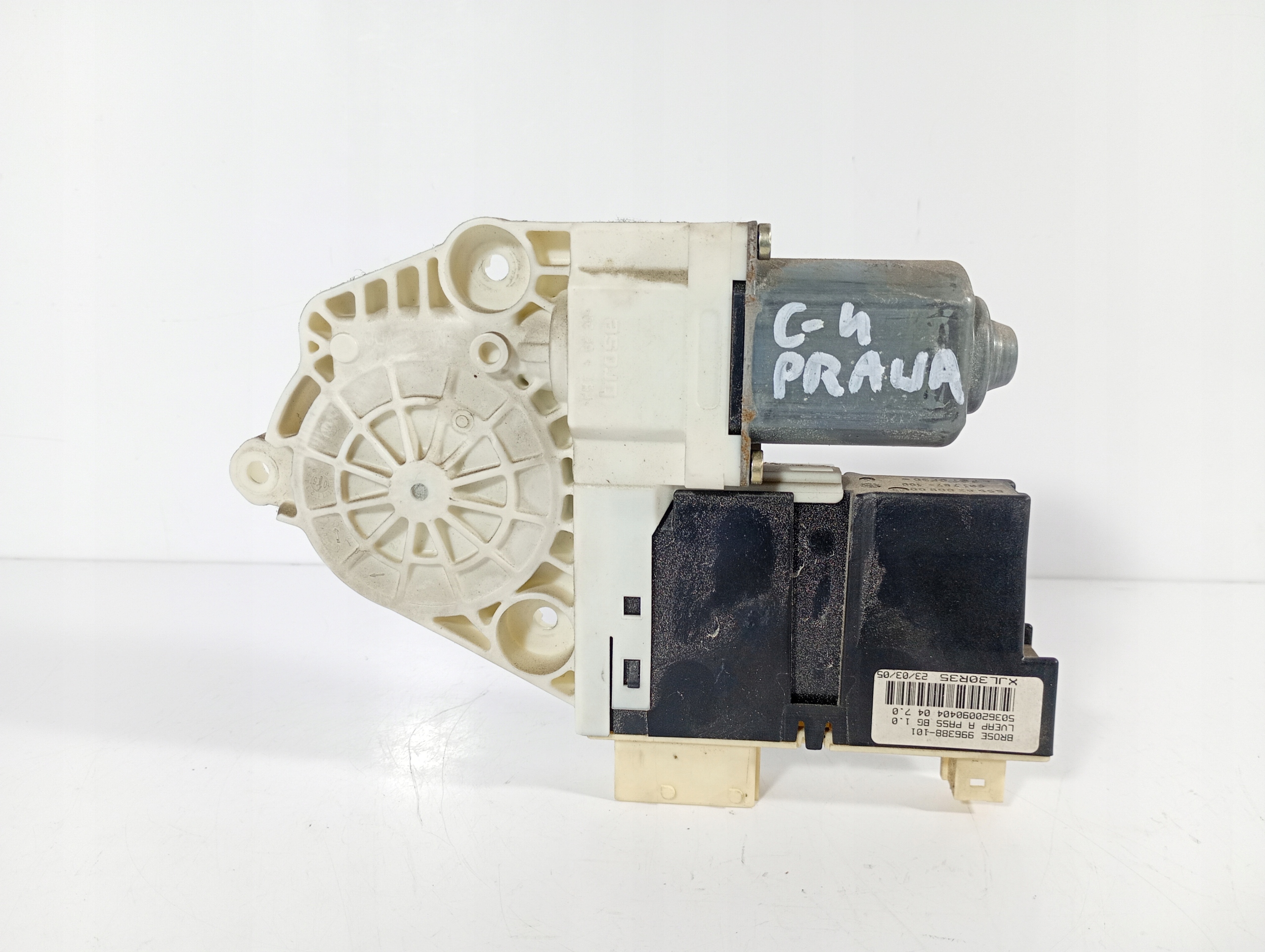 Citroen C4 04-11 engine mini motor windows right front OE 996388101