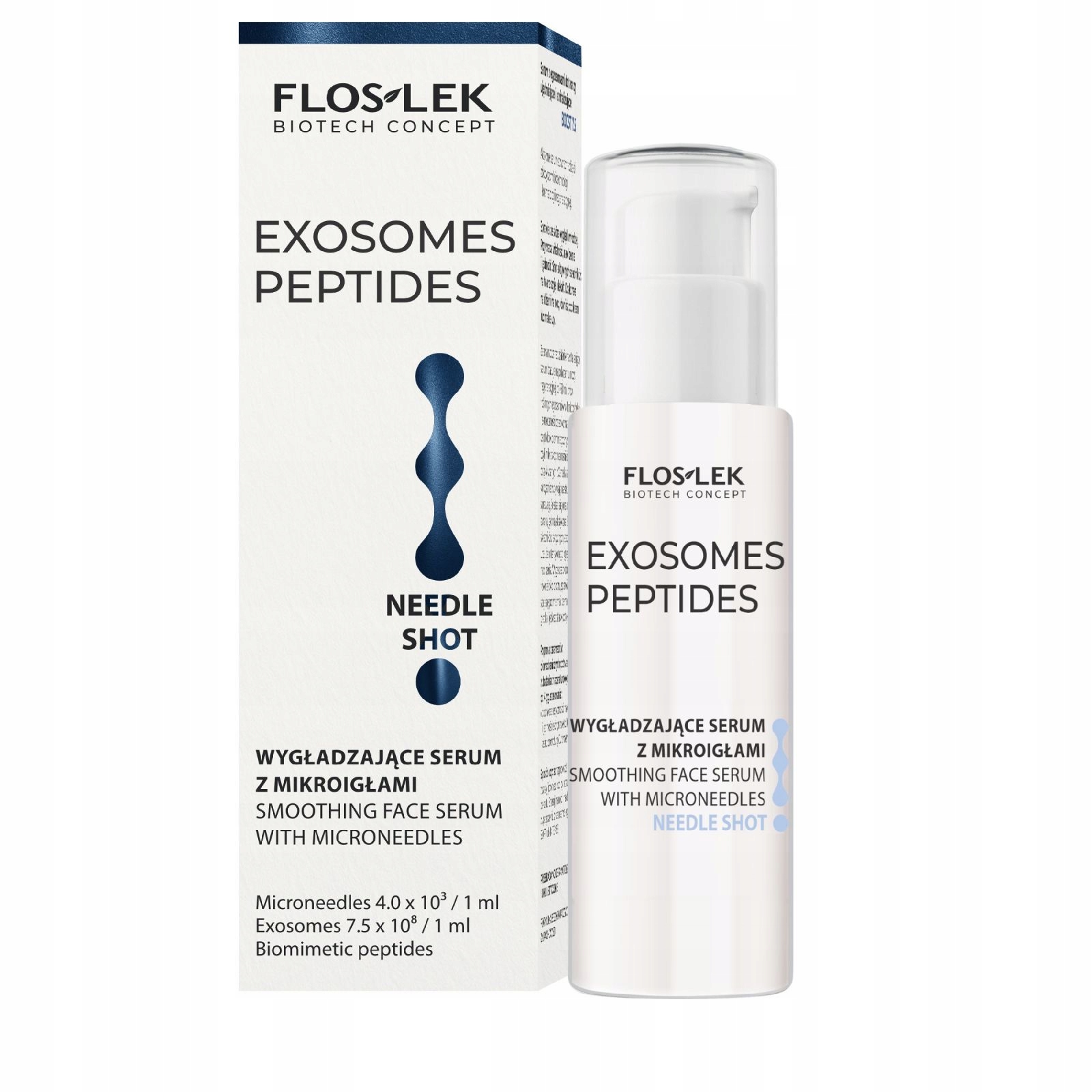 Floslek Exosomes Vyhlazující Pleťové Sérum S Mikrojehlami 30 ML