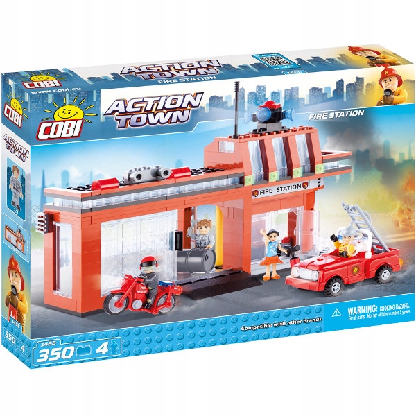 Klocki Cobi Action Town Depot S traży Pożarnej CO-1466