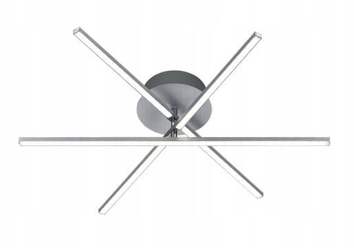 Lampa Trio Highway 671810305 Stropné Svietidlo Led Strieborná Biela Teplá