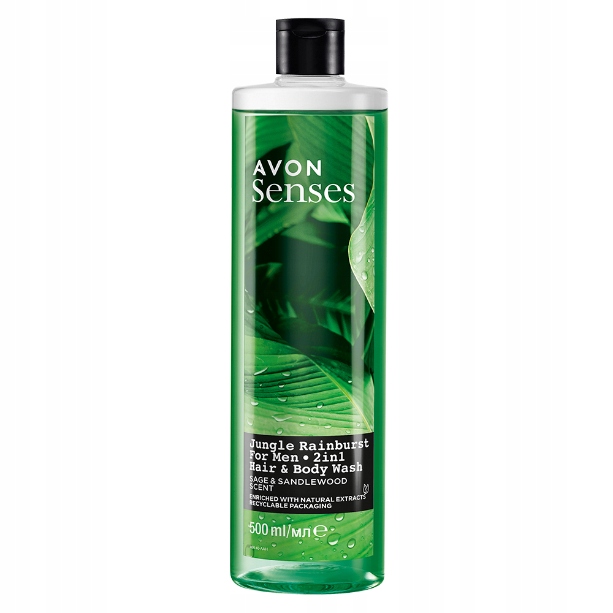 

Avon Męski Żel 2w1 Jungle Rainburst 500 ml