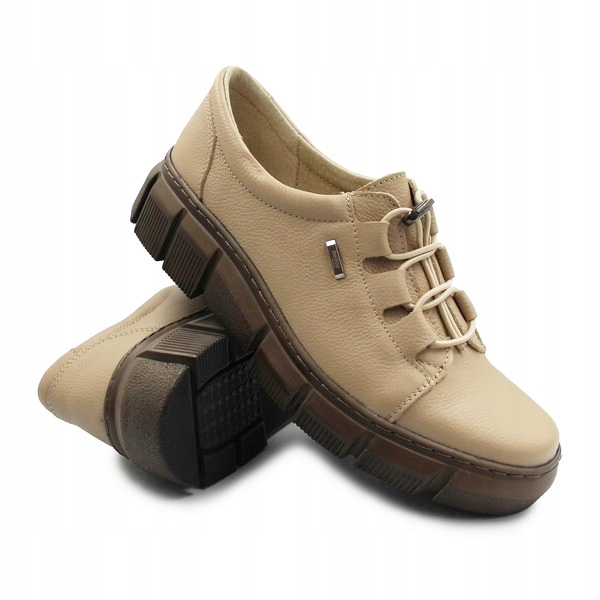 Elegantní dámské boty na podzim na platformě Helios 407 41