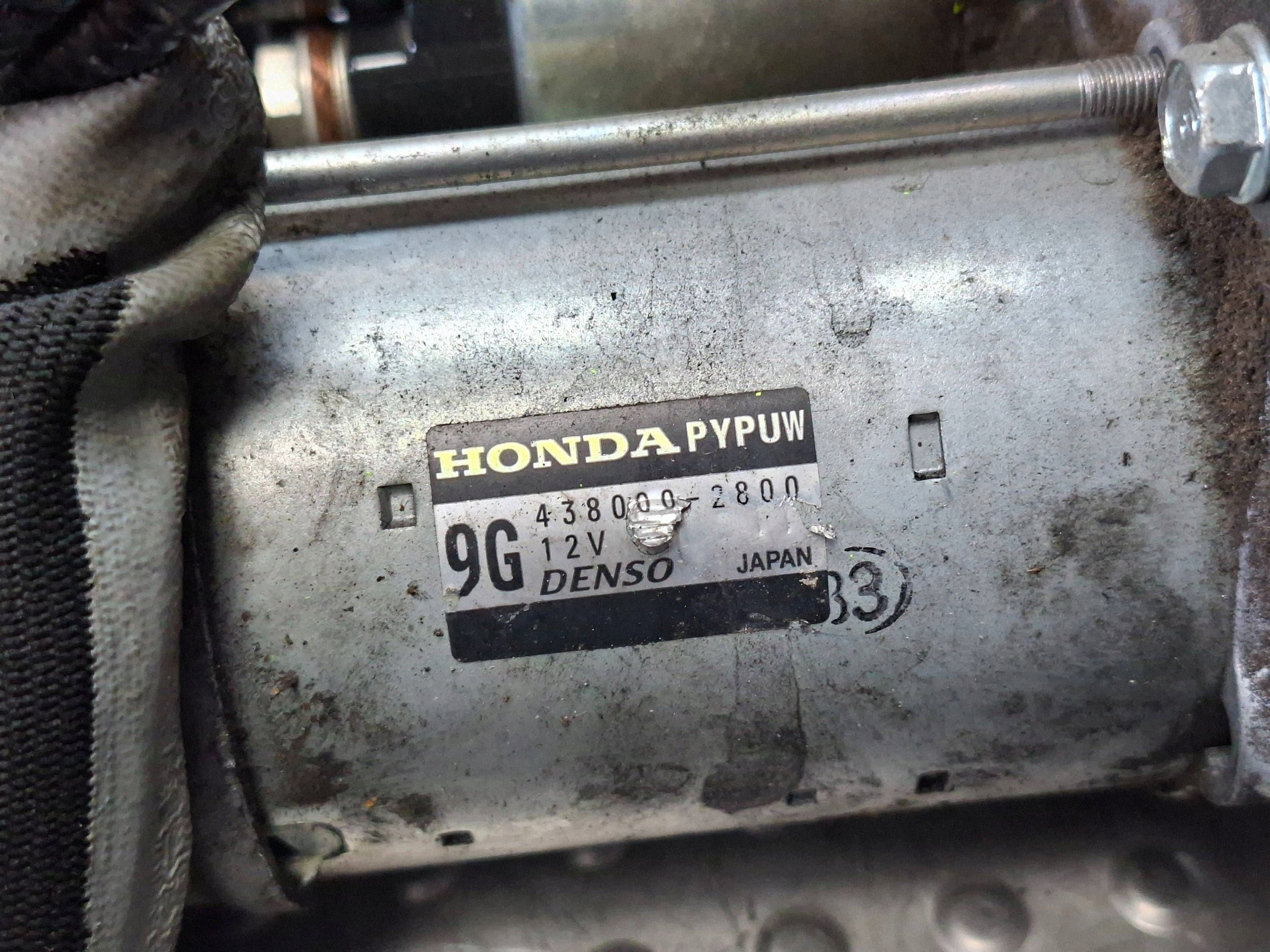 starter HONDA CIVIC X 17- 1.0 TB 438000-2800