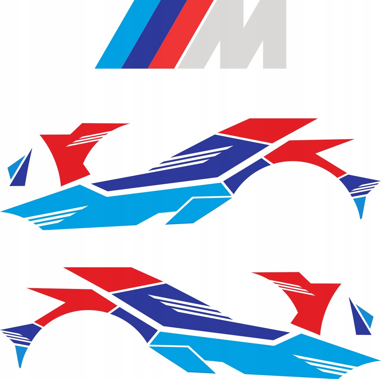 Naklejki boczne BMW MPerformance