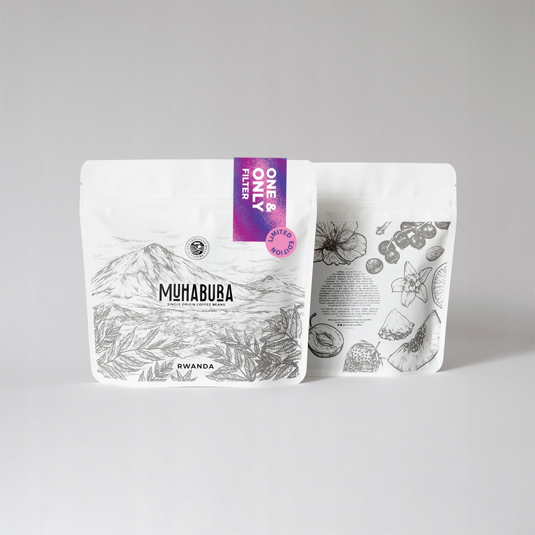 Levně Muhabura One & Only Geisha Rwanda Filtrovaná Káva 200g