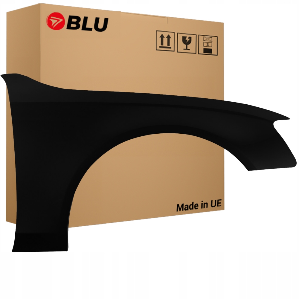 Blu Blatník Audi A4 B8 S4 pravý 07-11 přední pozink pro lakování