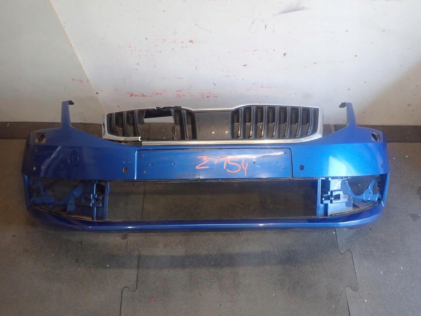 bumper front front SKODA OCTAVIA III LIFT 17