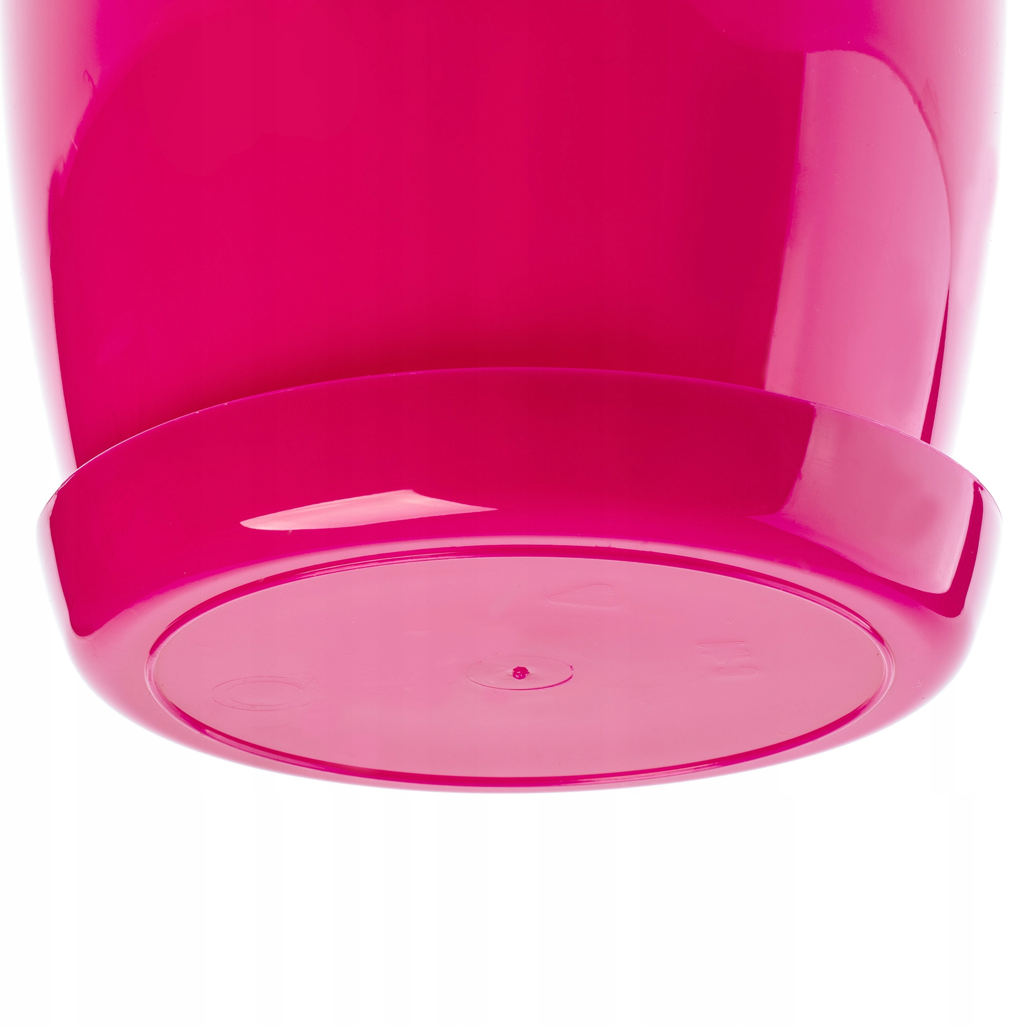 DONICZKA OSŁONKA NA KWIATY PODSTAWKA RÓŻOWA 18cm Średnica 18 cm