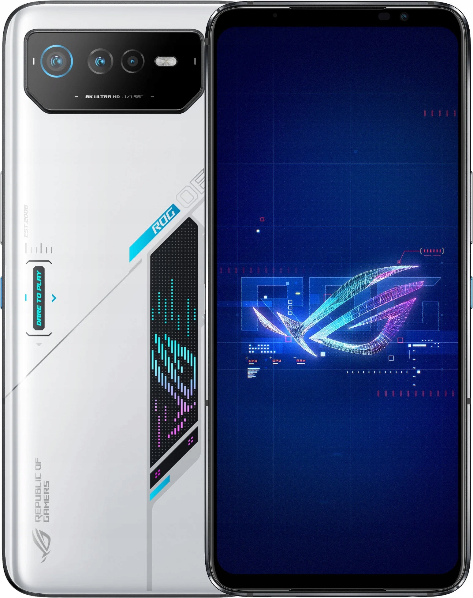 Smartphone Asus Rog Phone 6 12 Gb 256 Gb 5G bílý
