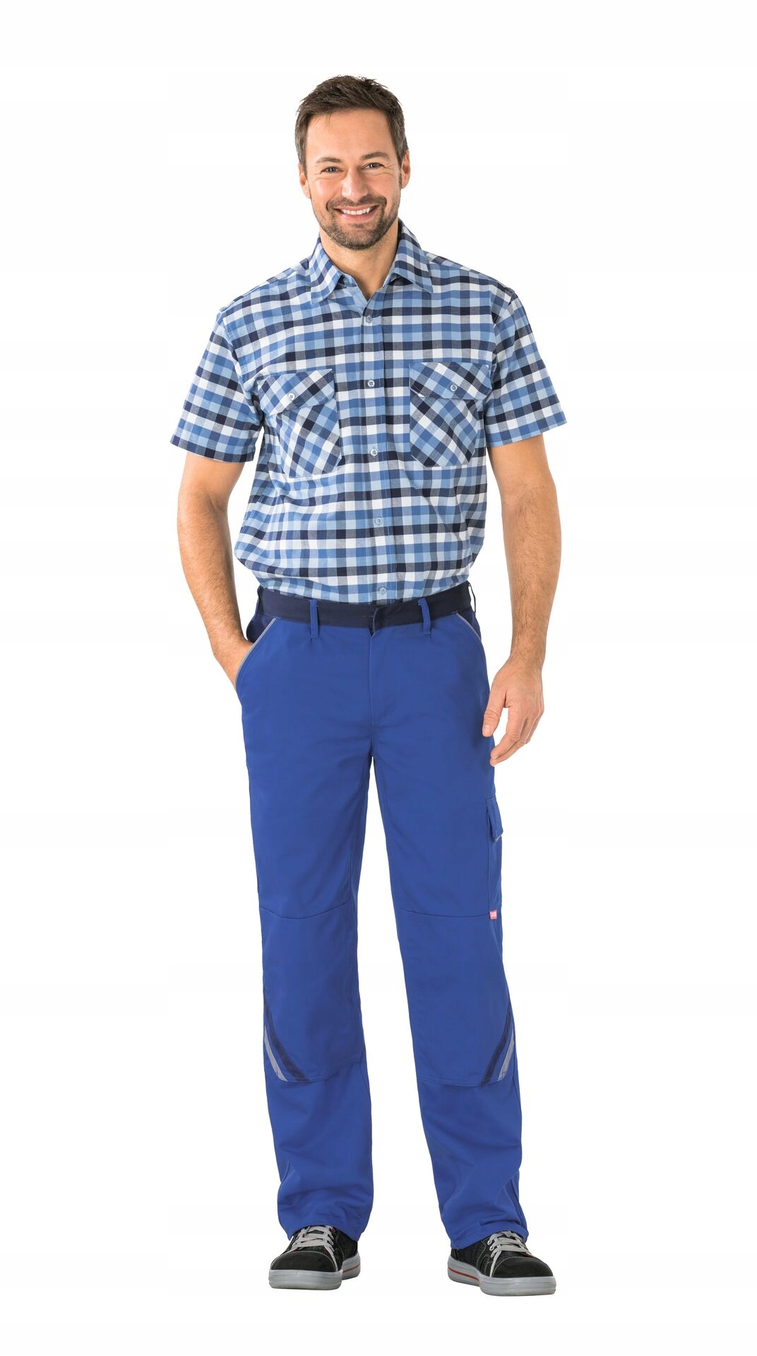 Męskie spodnie do pasa robocze Planam Highline r56