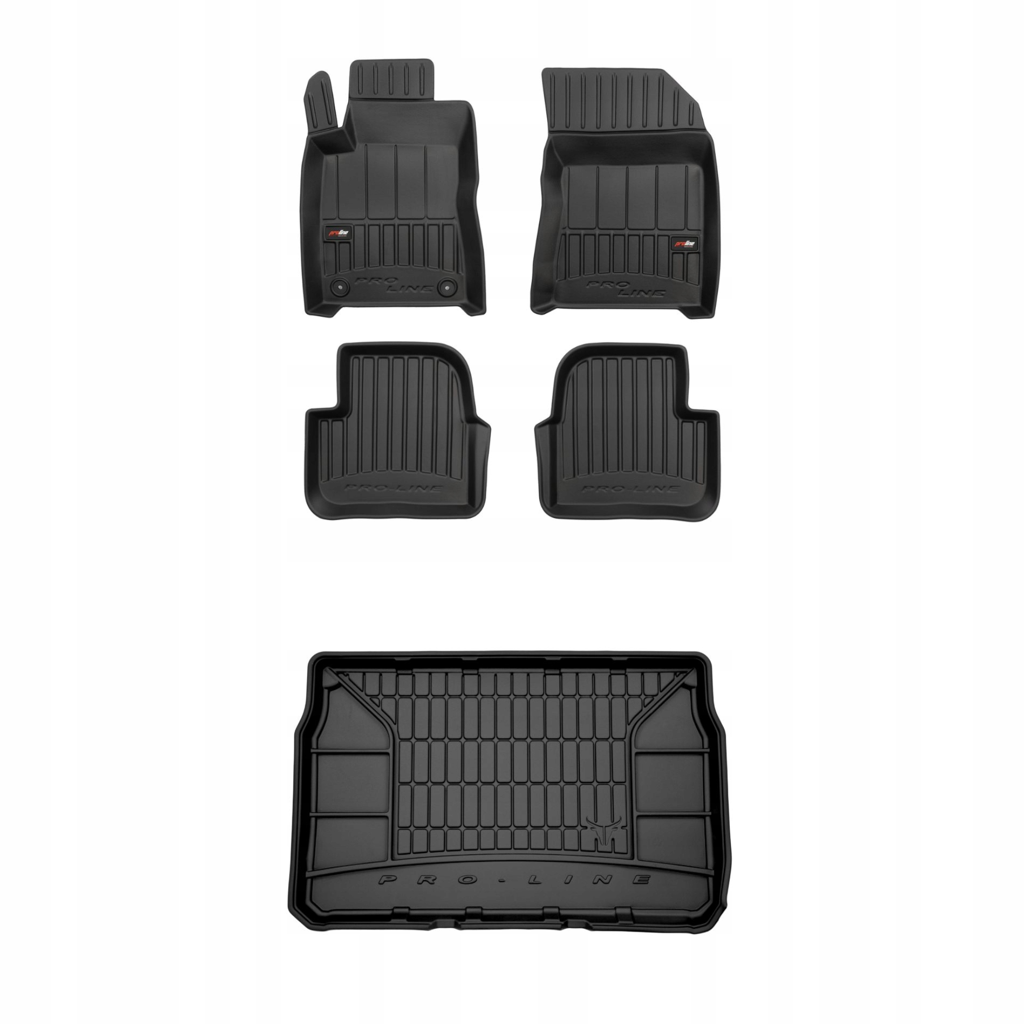 Sada gumových kobercov a rohoží pre Citroenën C3 III od roku 2016