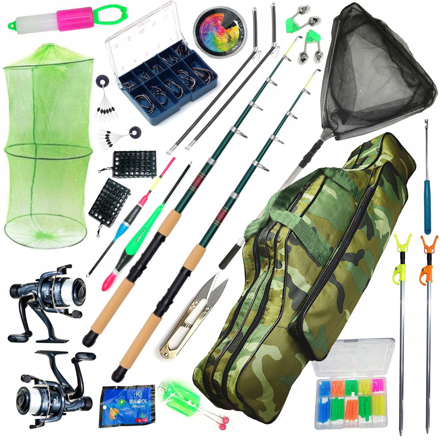 Rybářská Sada PR-3 Zemní Splávkový Prut Classic Mf Univerzální