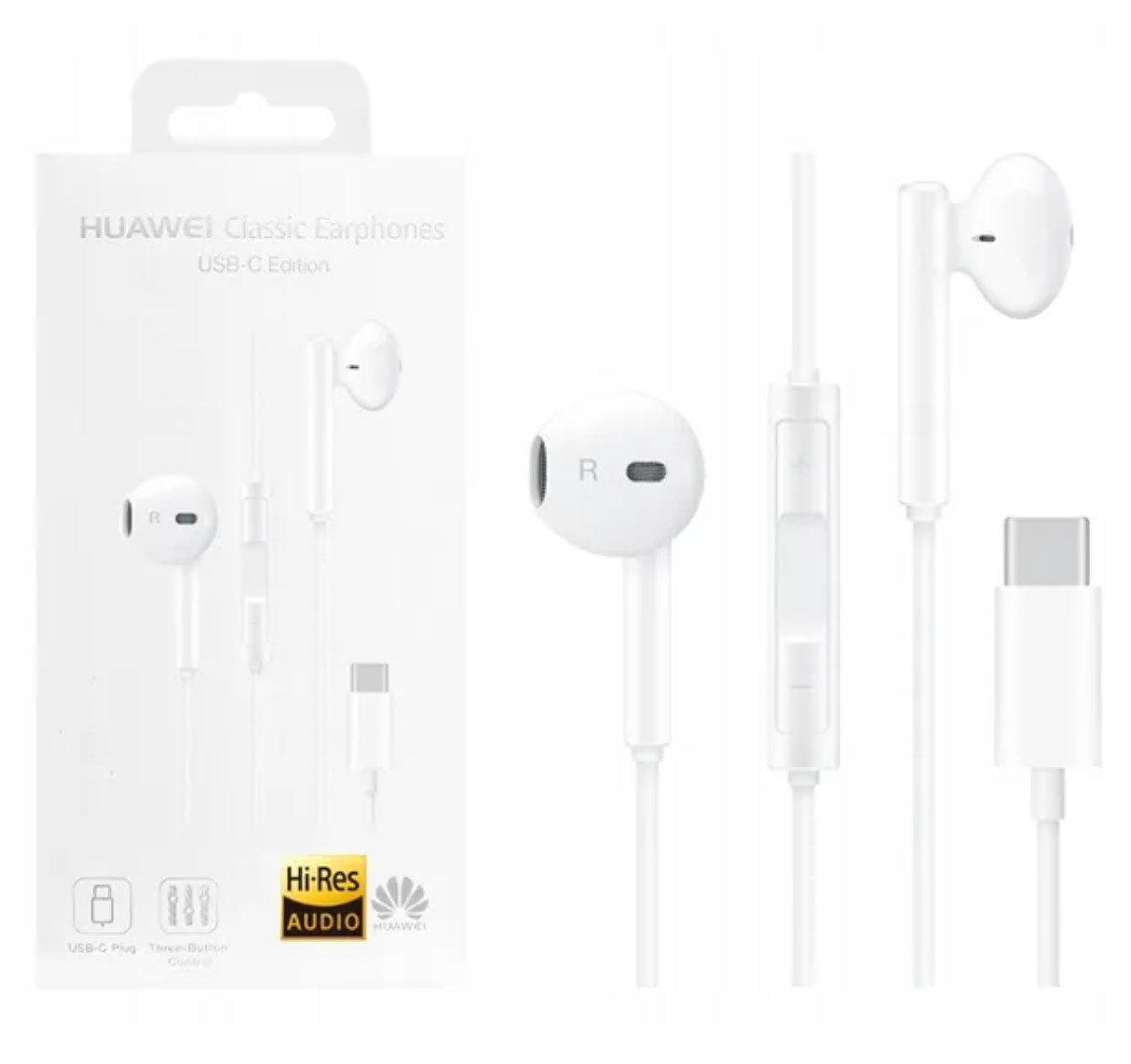 

Oryginalne Słuchawki Huawei CM33 Usb-c Przewodowe