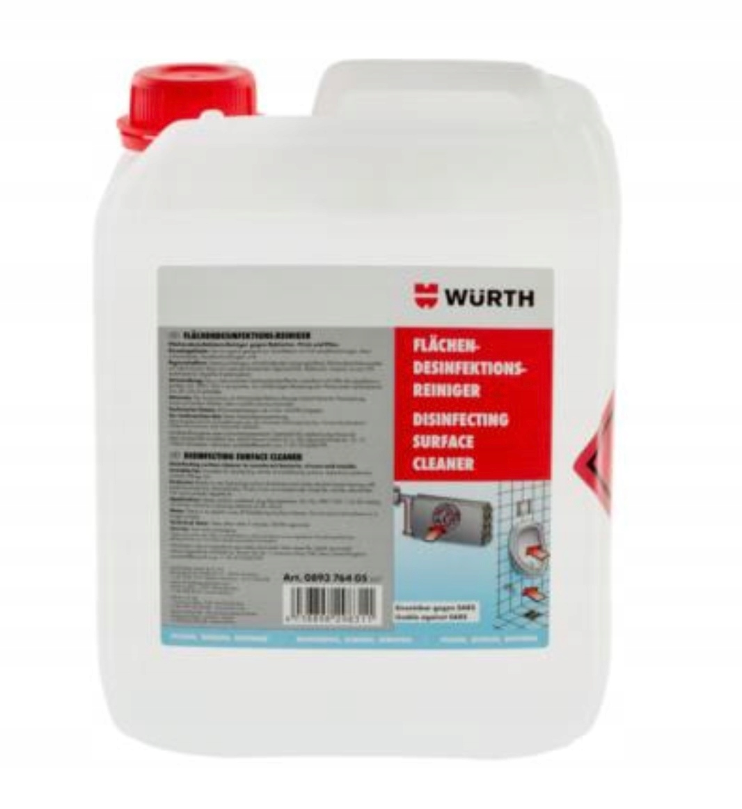 Odgrzybiacz do klimatyzacji Wurth 5000 ml