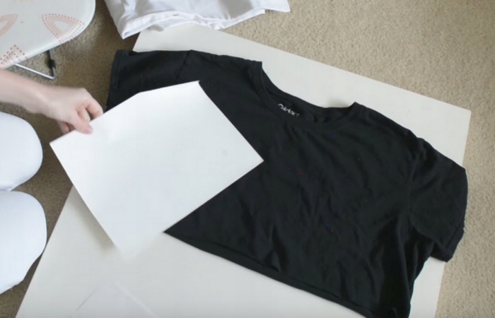 papier do nadruku białe lub czarne koszulki op5szt Marka bez marki