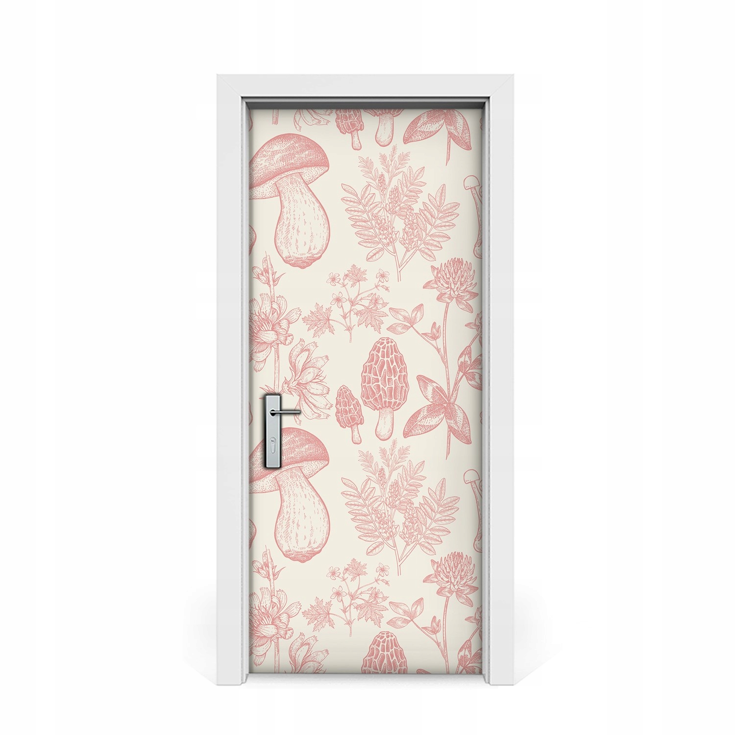 

Naklejka na drzwi okleina Skarby lasu 85x205