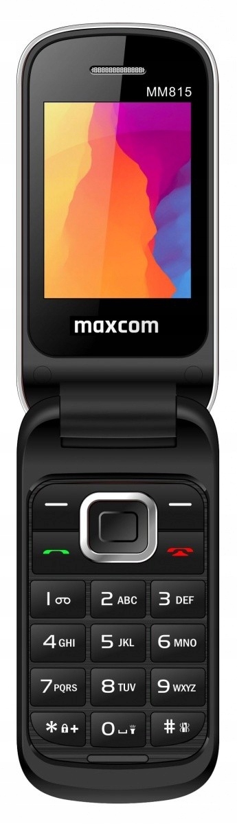 Maxcom Telefon MM 815 dual sim šedý