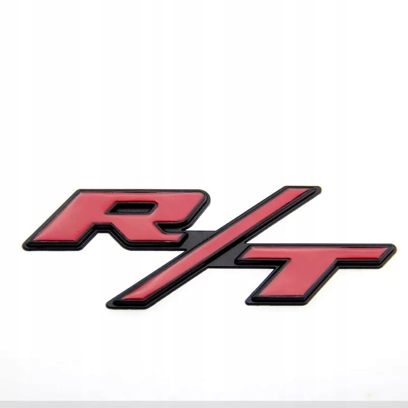 

Znaczek Napis Emblemat R/t metal Dodge Jeep Red/BL
