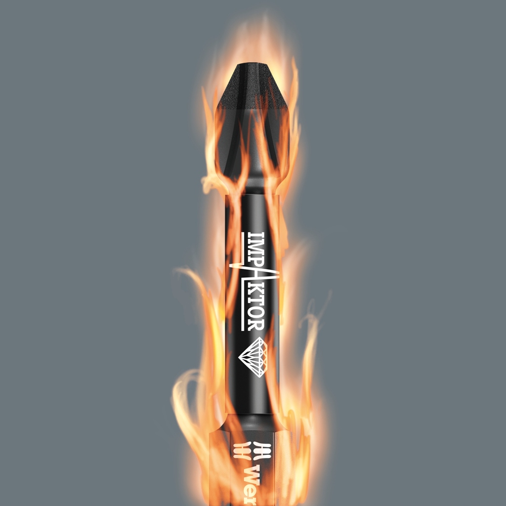 BIT TORX KOŃCÓWKA IMPAKTOR T20 x 25mm 1/4'' WERA Kod producenta 05 057624 001