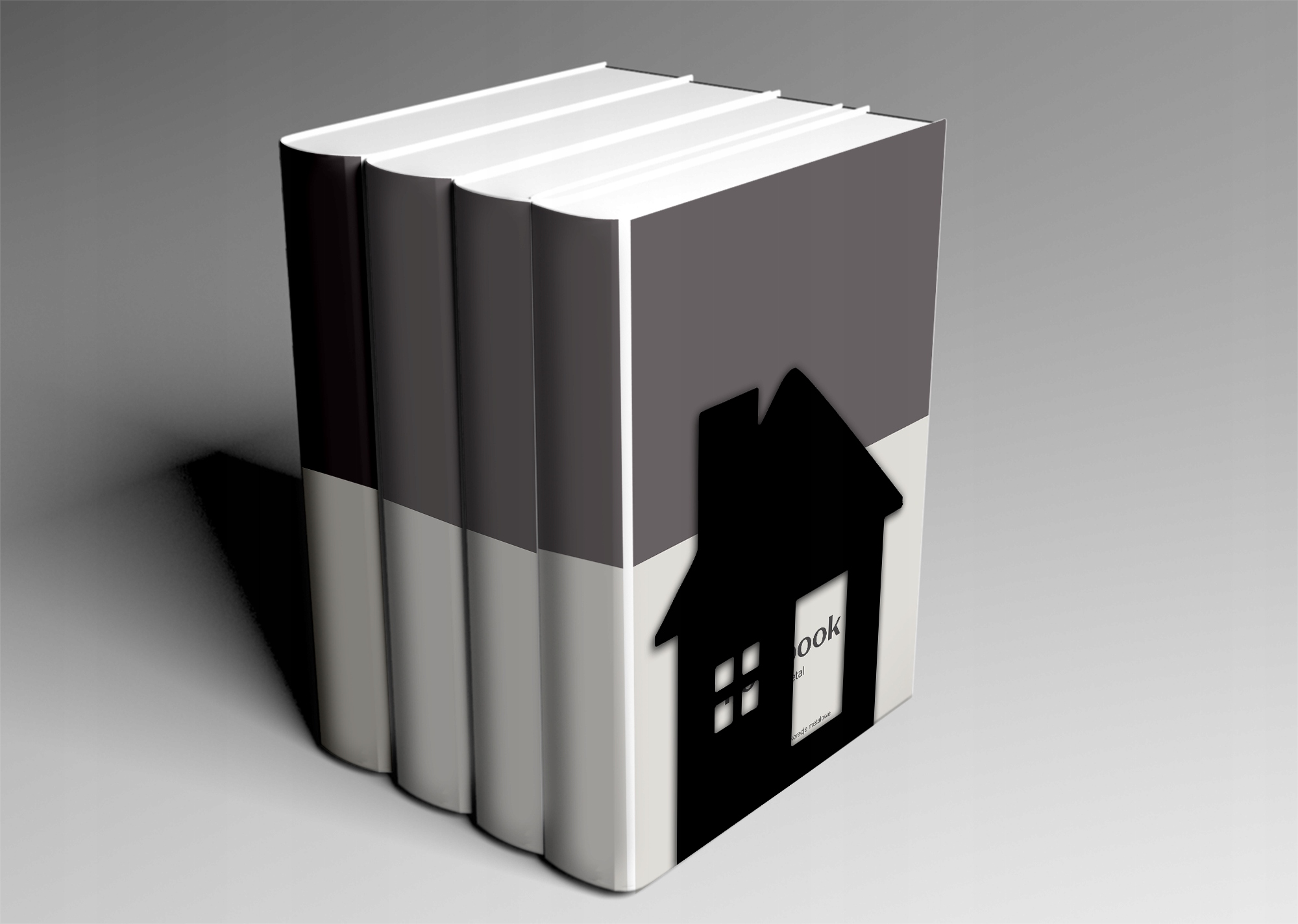 Podpórka podstawka do książek Domek Marka bez marki