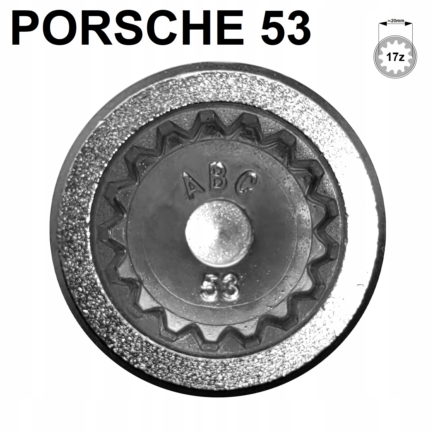 Nástavec Zlodějka Adaptér Pro Zabezpečení Šroubů Kol Porsche Vw Touareg Typ: 53