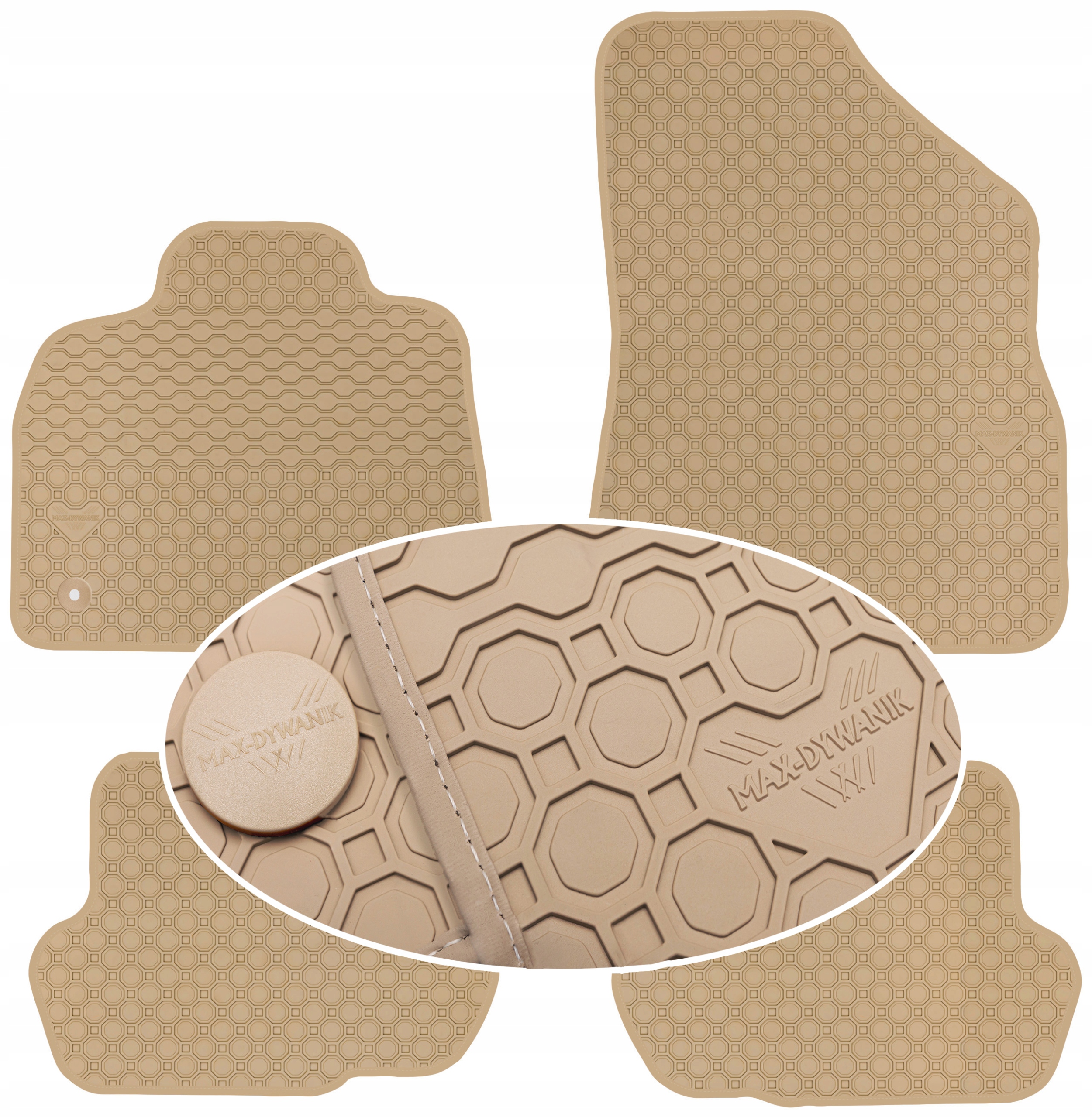 Citroen DS5 2011-2015 Koberce Béžové