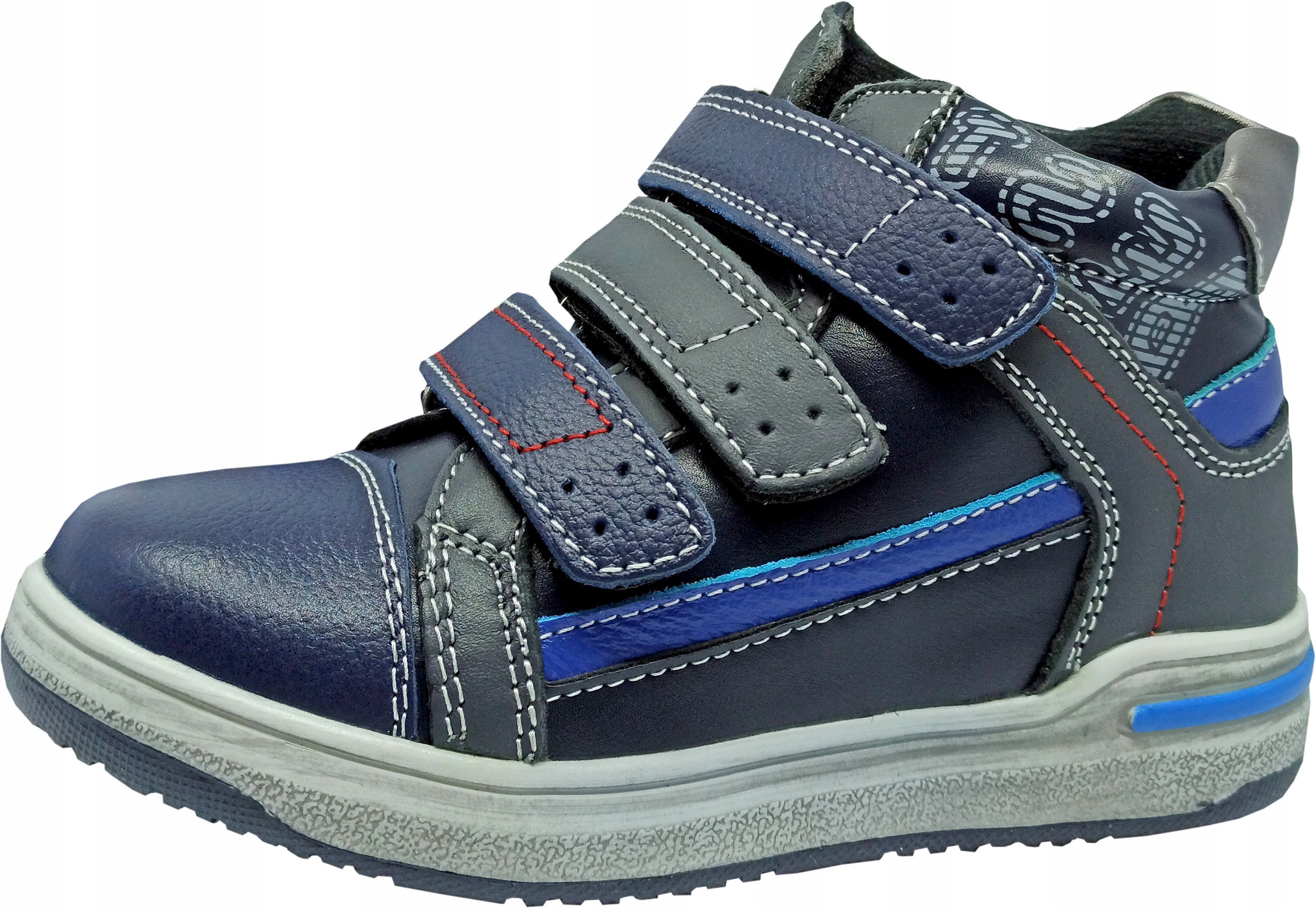 Ботинки кожа нат липучки и молнию r32 20,6 gr P9-72