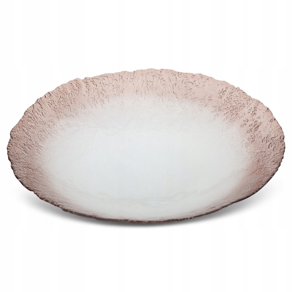 Dekorativní mísa Seville 40x8 Eurofirany krémová, hnědá, skleněná