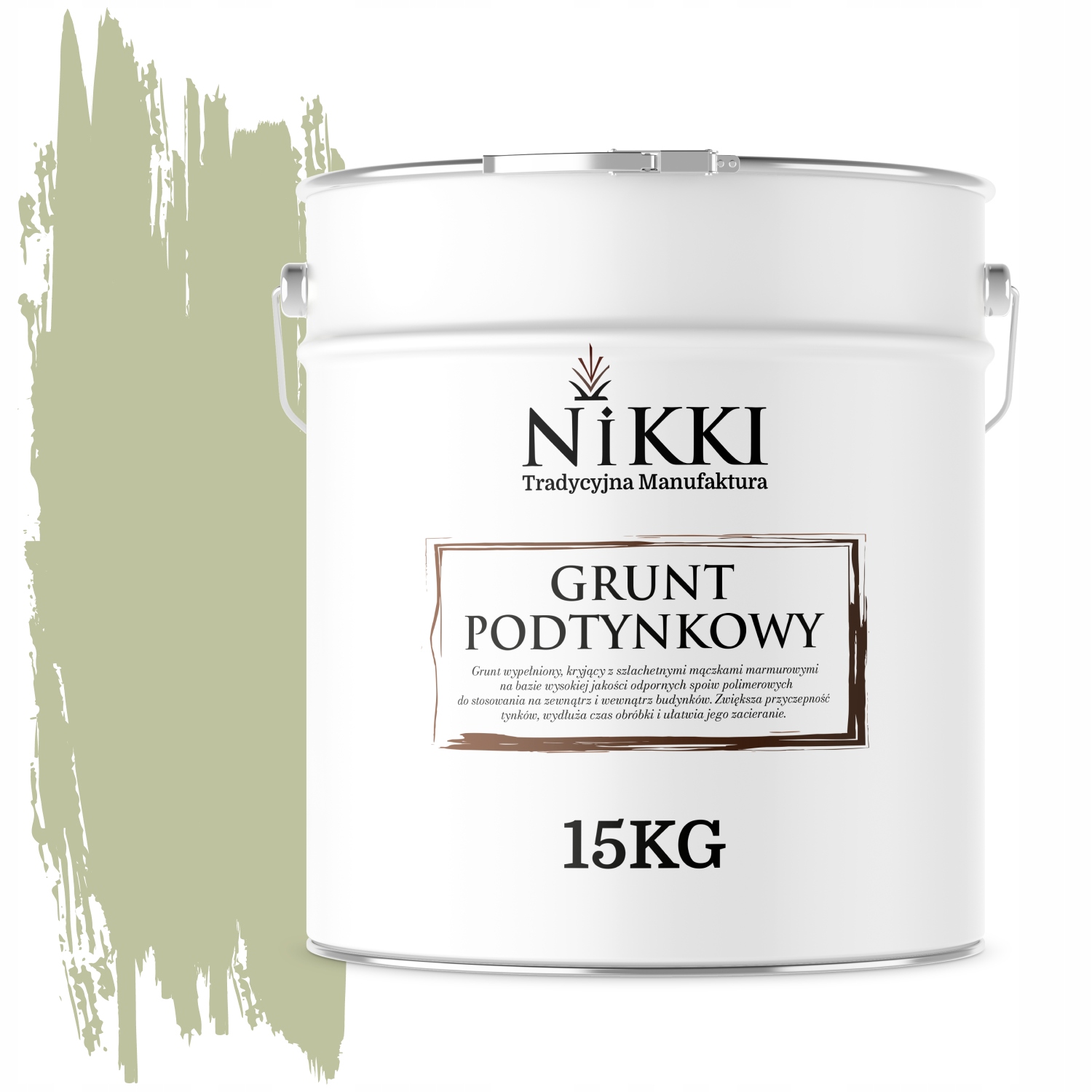 Základný Náter Podložka Pod Omietku Silikónová Farba Zelená Svetlá F483 15KG