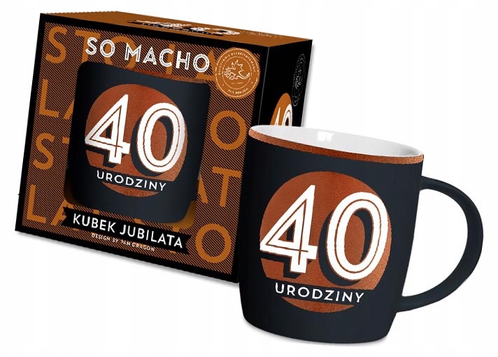 

Kubek prezent na 40 urodziny Czterdziestka