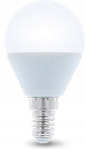 

Żarówka Led E14 6W biała neutralna G45 mała kulka