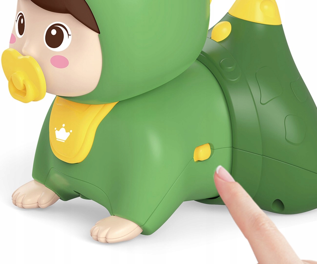 WOOPIE BABY Raczkujący Bobas Zabawka z Melodiami Świecąca Marka Woopie