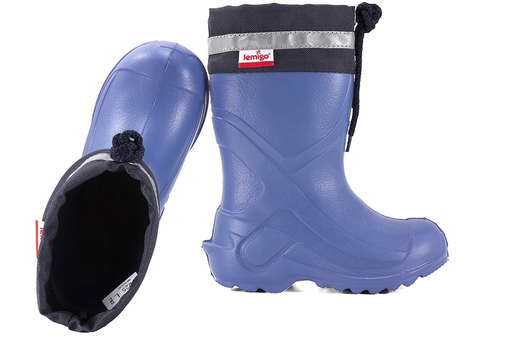 LEMIGO CAMP 762 KALOSZE DZIECIĘCE z PIANKI EVA blue 28/29