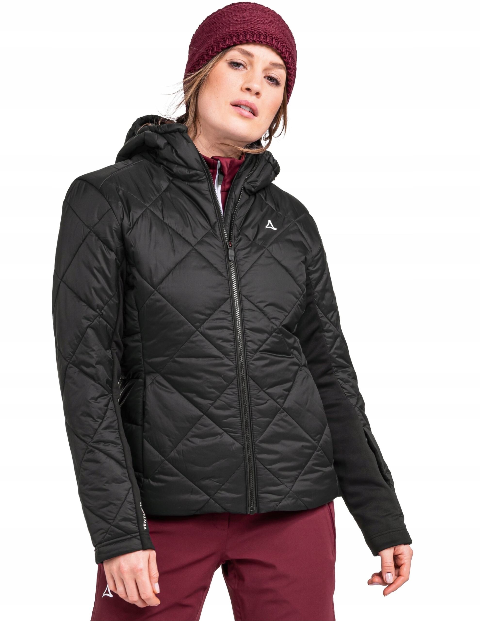 Dámská hybridní bunda Schöffel Pontresina Černá 36