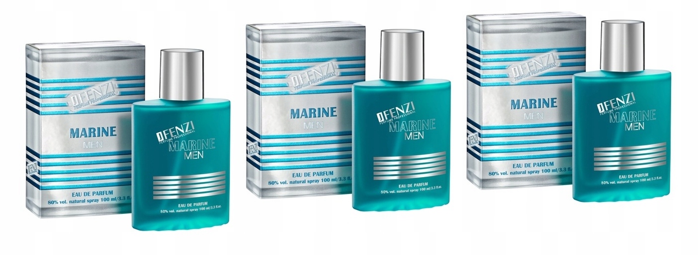 JFenzi Marine Men Edp 3x100ml