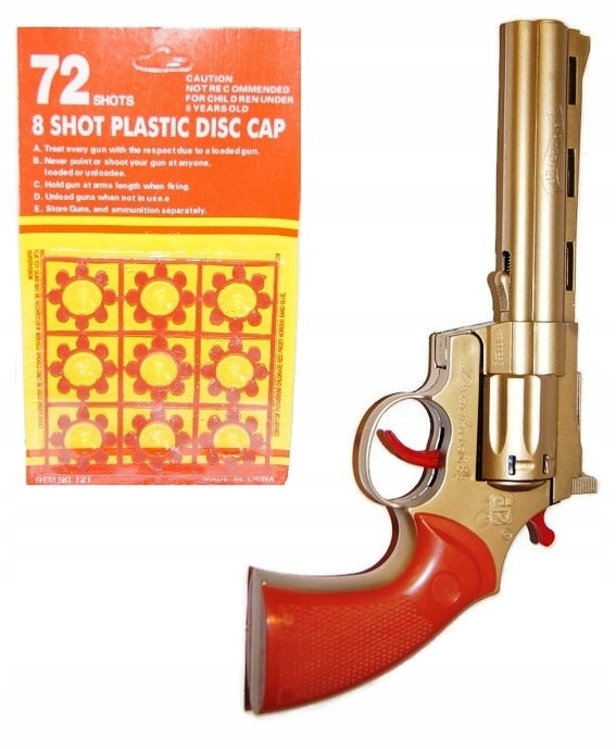 

Pistolet Na Kapiszony Spłonkę +72 Strzały z
