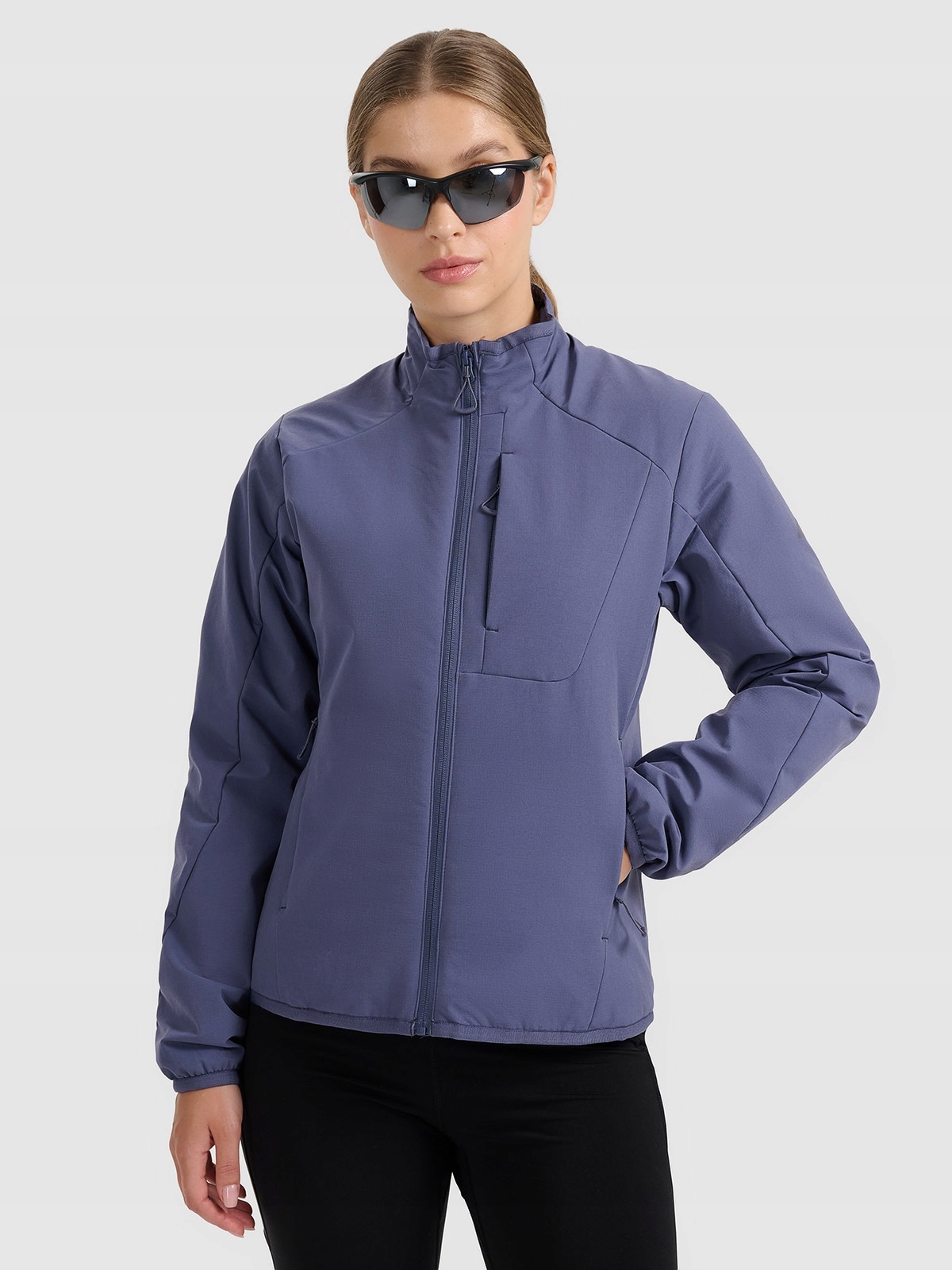 4F Dámská přechodová bunda Tmavě modrá L