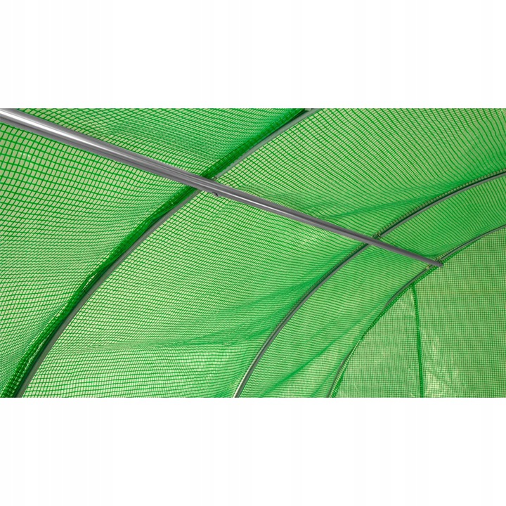 TUNEL OGRODOWY FOLIOWY SZKLARNIA FOLIA UV 2x4,5x2m FOLIAK Z OKNAMI SOLIDNY Długość 450 cm