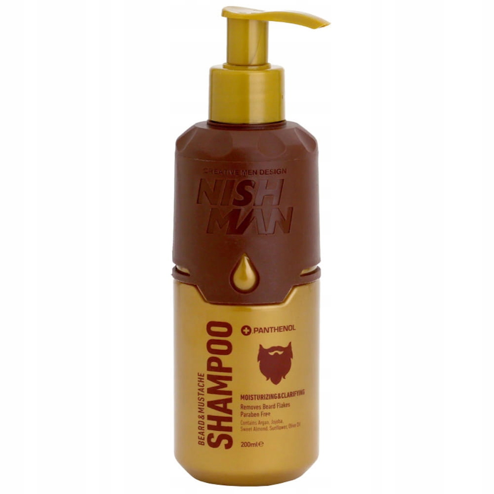 NISHMAN BEARD MUSTACHE SZAMPON DO BRODY I WĄSÓW
