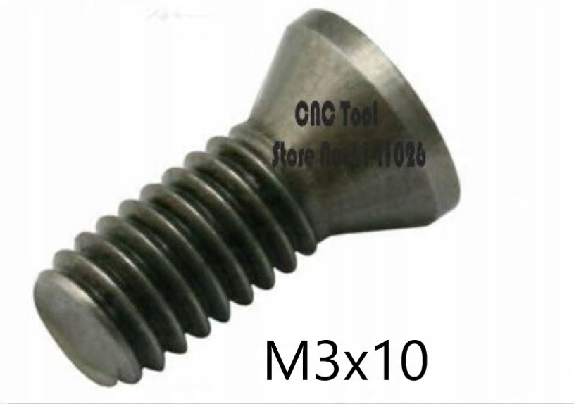 

Nóż Tokarski Składak Śruba M3x10mm Torx Nowa
