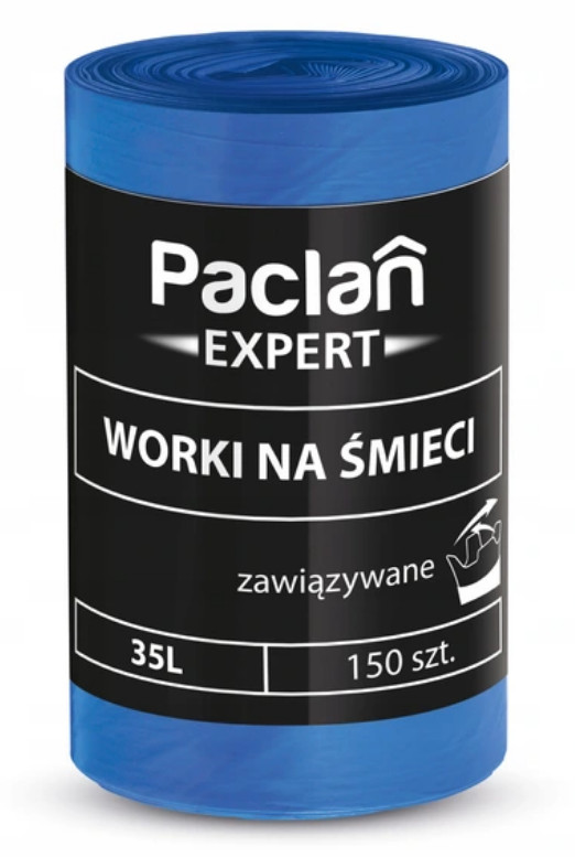 

Worki Na Śmieci Wiązane 150szt 35L Paclan Expert