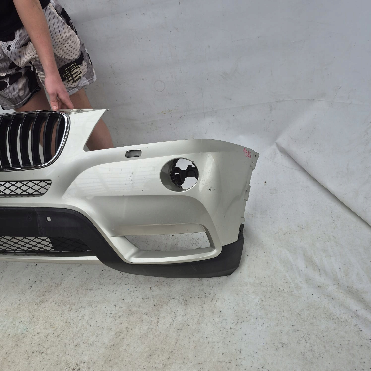 BMW X3 F25 10-14 bumper front front washer PDC